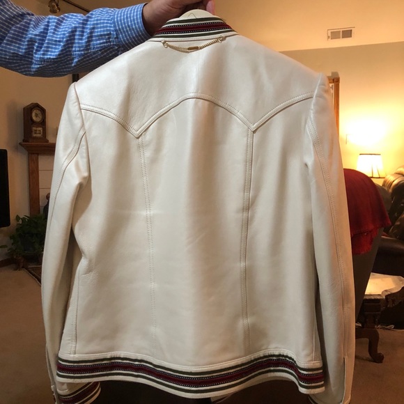 St. John sport by Marie Gray leather jacket - Picture 2 of 8